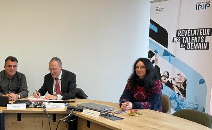 ignature d’un partenariat stratégique entre l’ENSEGID et l’APAVE : une alliance au service de l’innovation et de l’employabilité des étudiants
