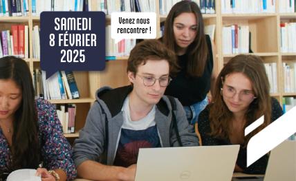 Visuel de La journée Portes ouvertes de l'ENSEGID samedi 8 février 2025