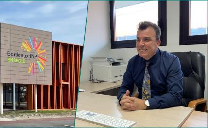 Adrian Cerepi, nouveau directeur de l'ENSEGID-Bordeaux INP à compter du 1er septembre 2023