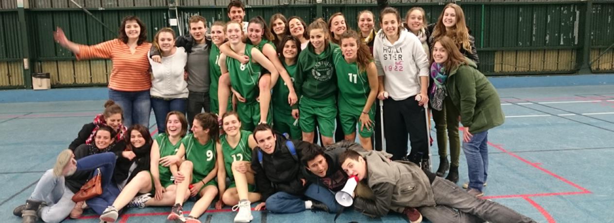 Equipe de basket de l'ENSEGID