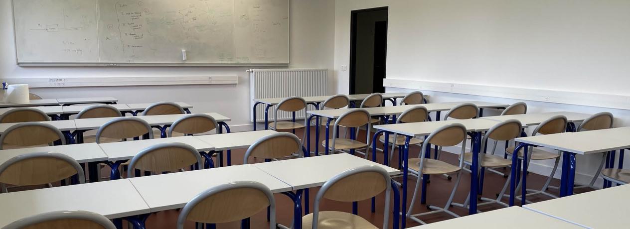 Salle de cours de l'ENSEGID