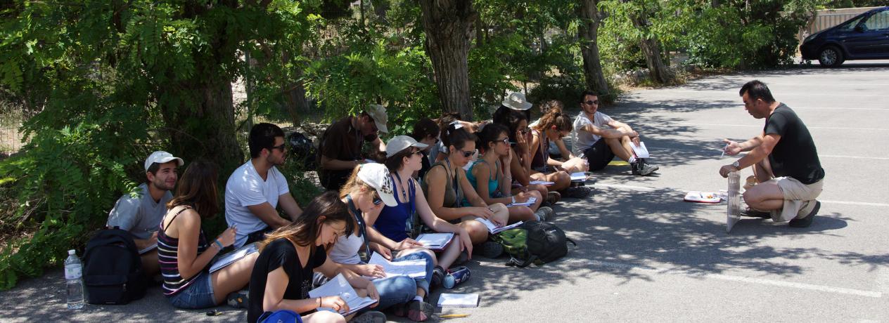 Ecole de terrain à l'ENSEGID