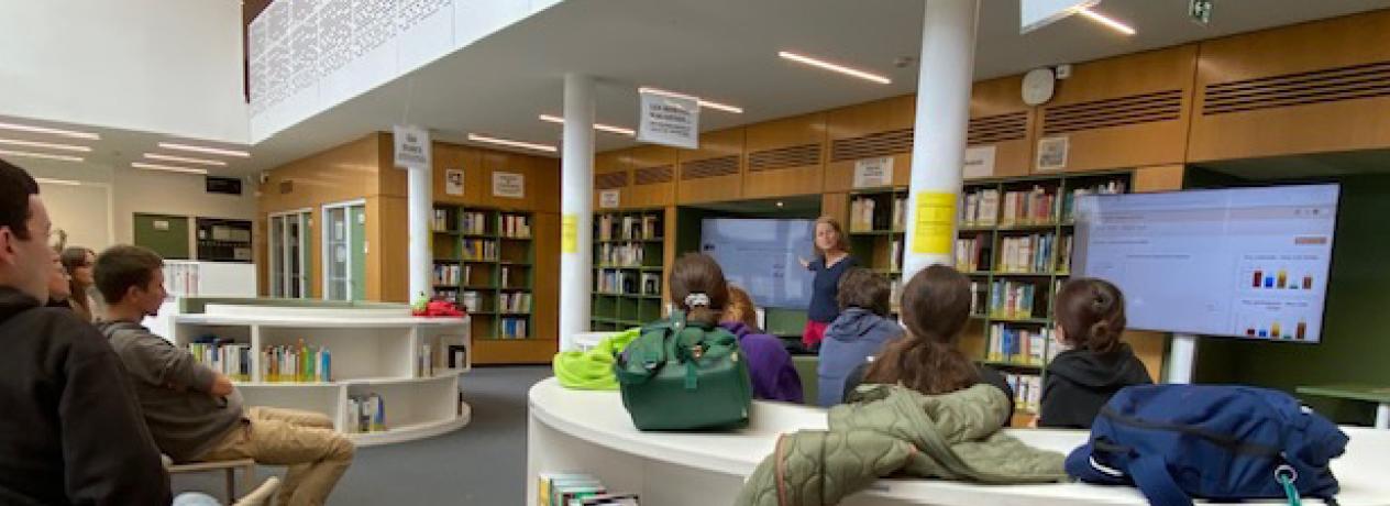 2 tonnes au centre d'étude de l'ENSEGID Un atelier immersif pour imaginer le futur et agir en semble pour le climat 