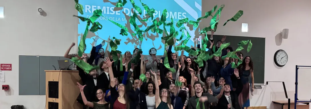 Remise des diplômes de l'ENSEGID -École Nationale Supérieure en Environnement, Géoressources et Ingénierie du Développement Durable