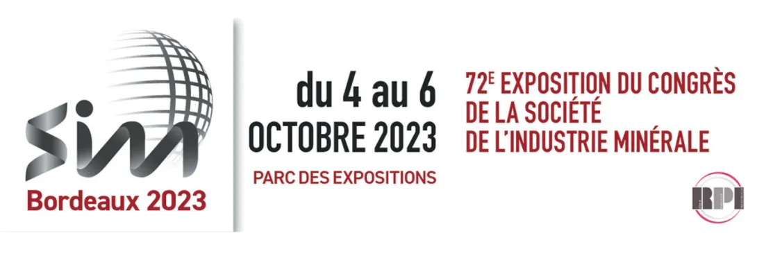L'ENSEGID participera au 72ème Congrès de la Société de l'Industrie Minérale (SIM)